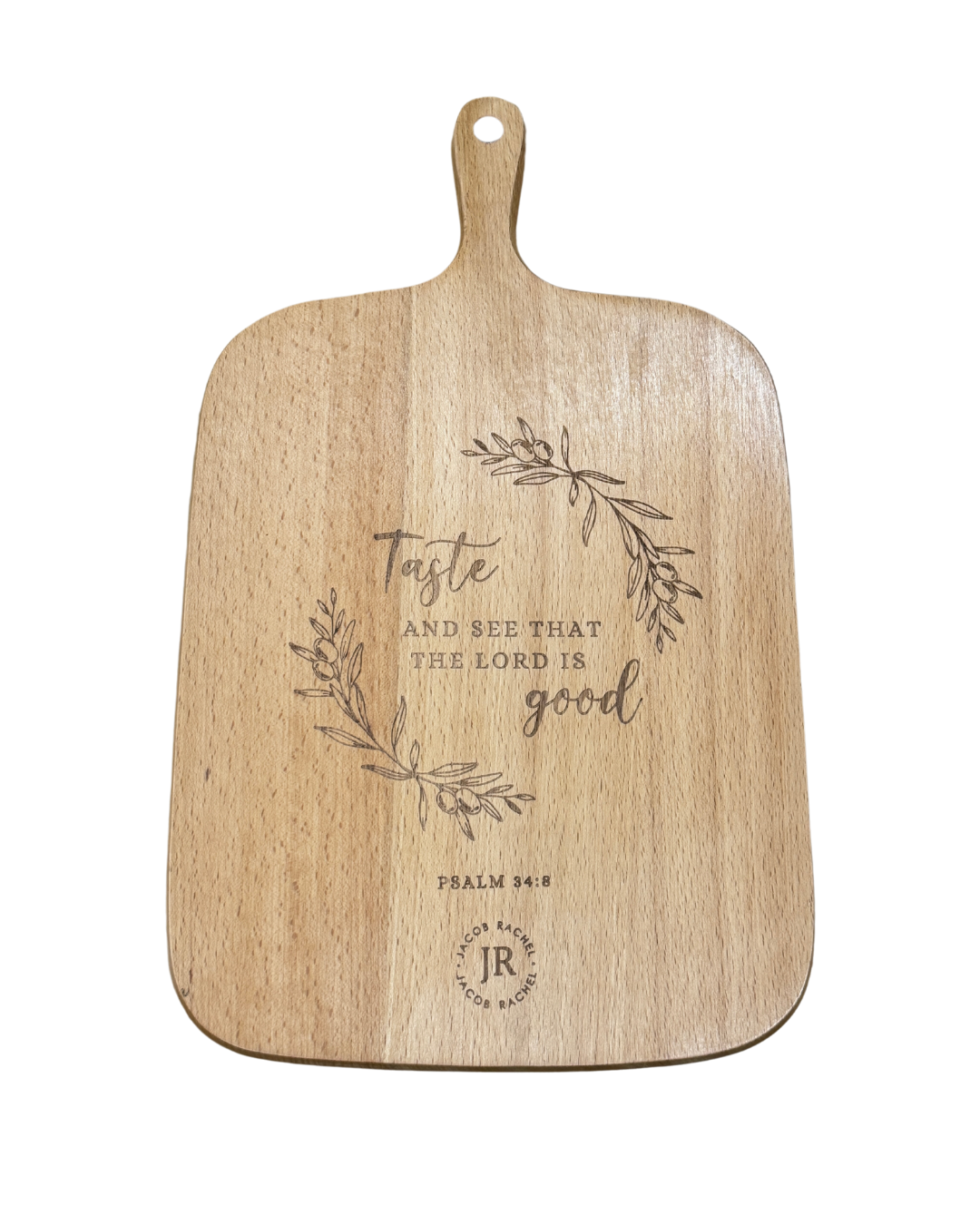 Serving Board (with Handle) - Taste and See That The Lord is Good