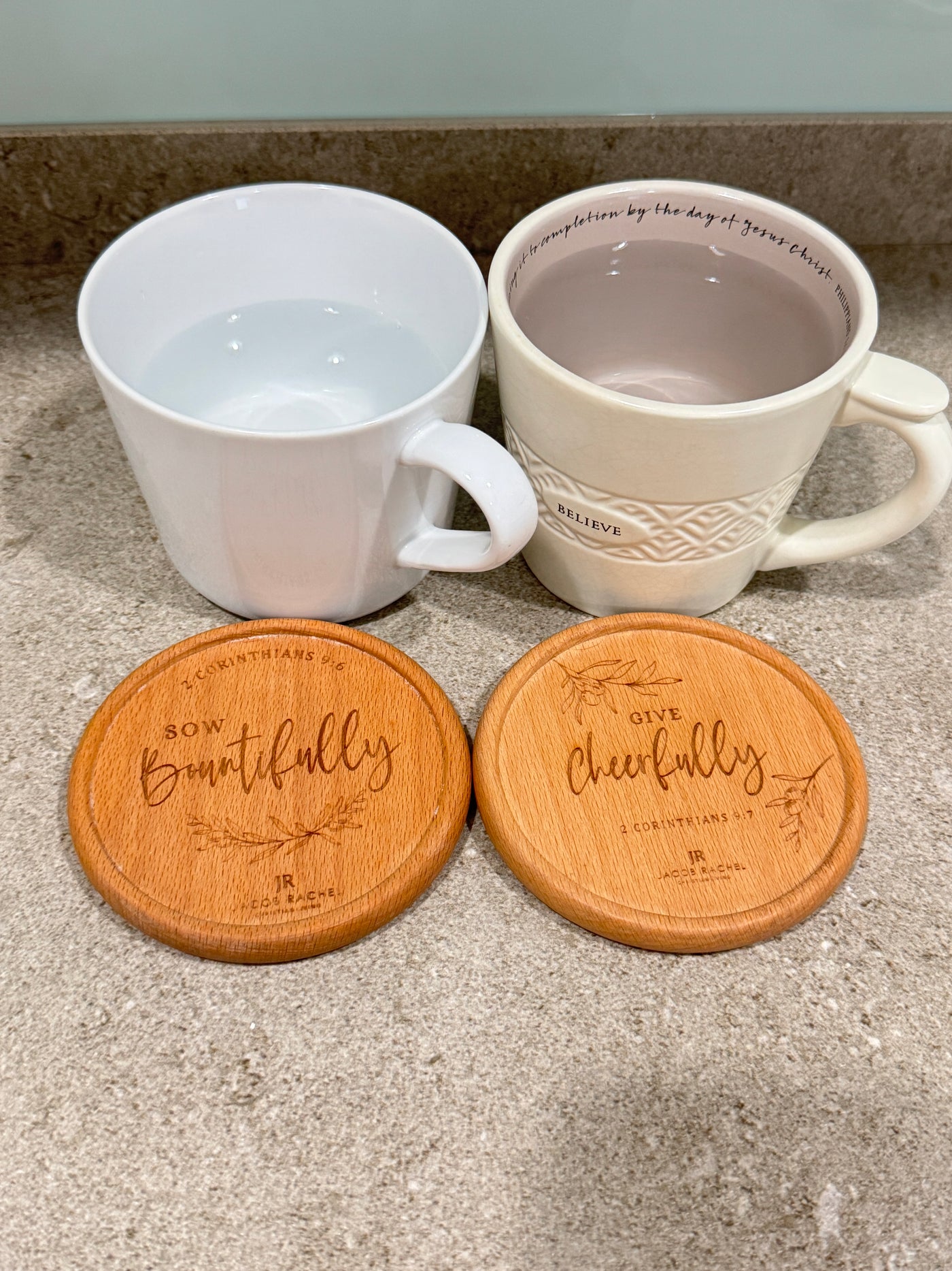 Wooden Coasters (Set of 2)