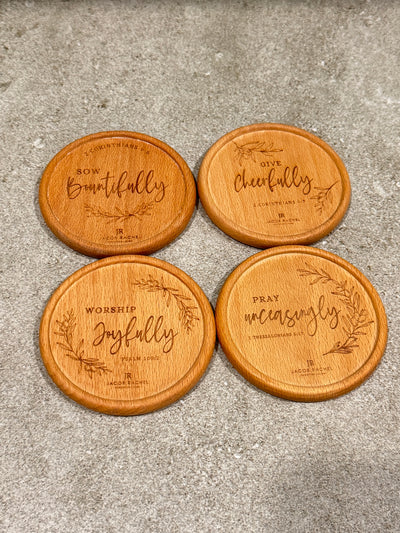 Wooden Coasters (Set of 2)