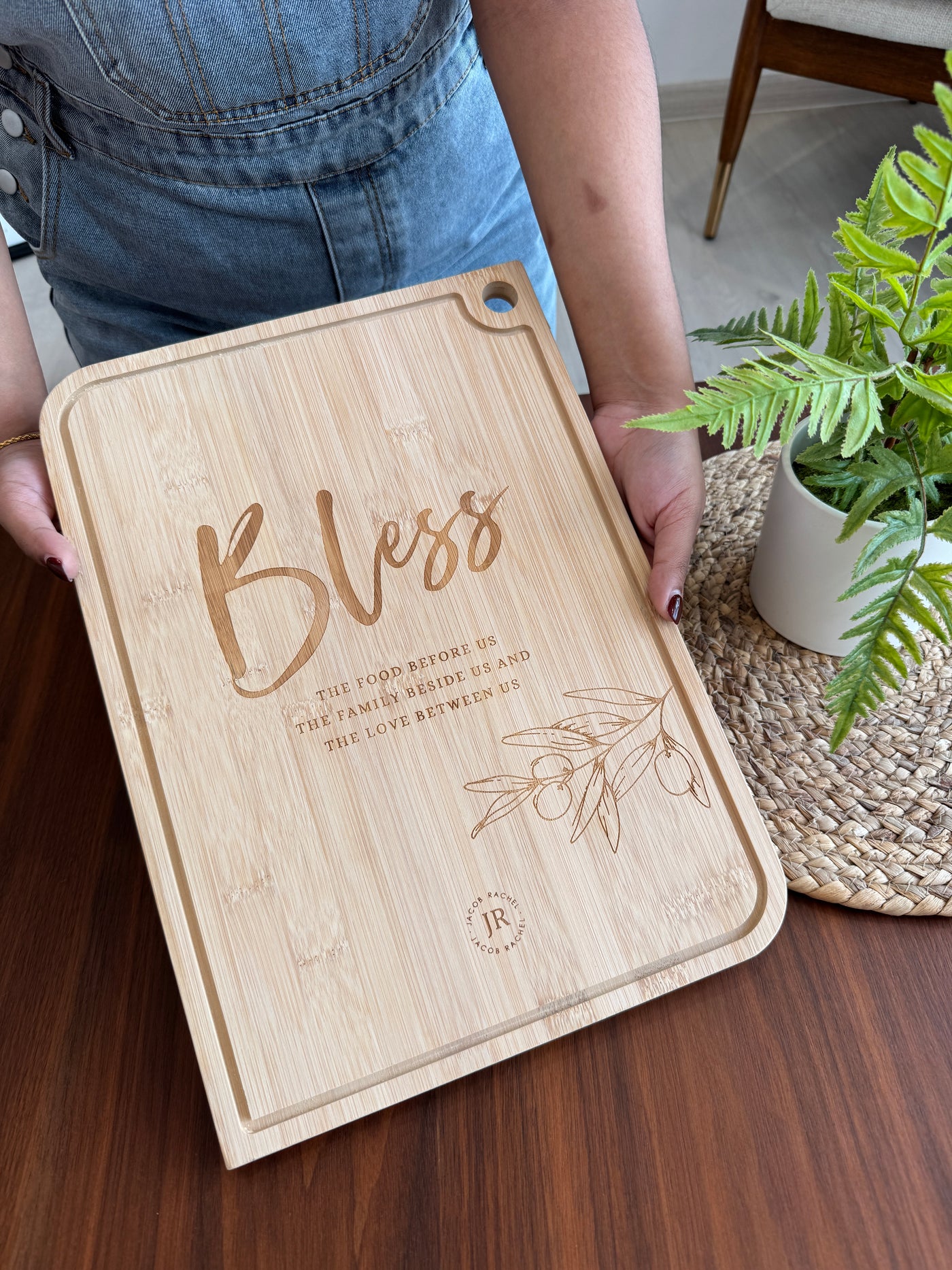 Serving Board (Rectangular) - Bless The Food