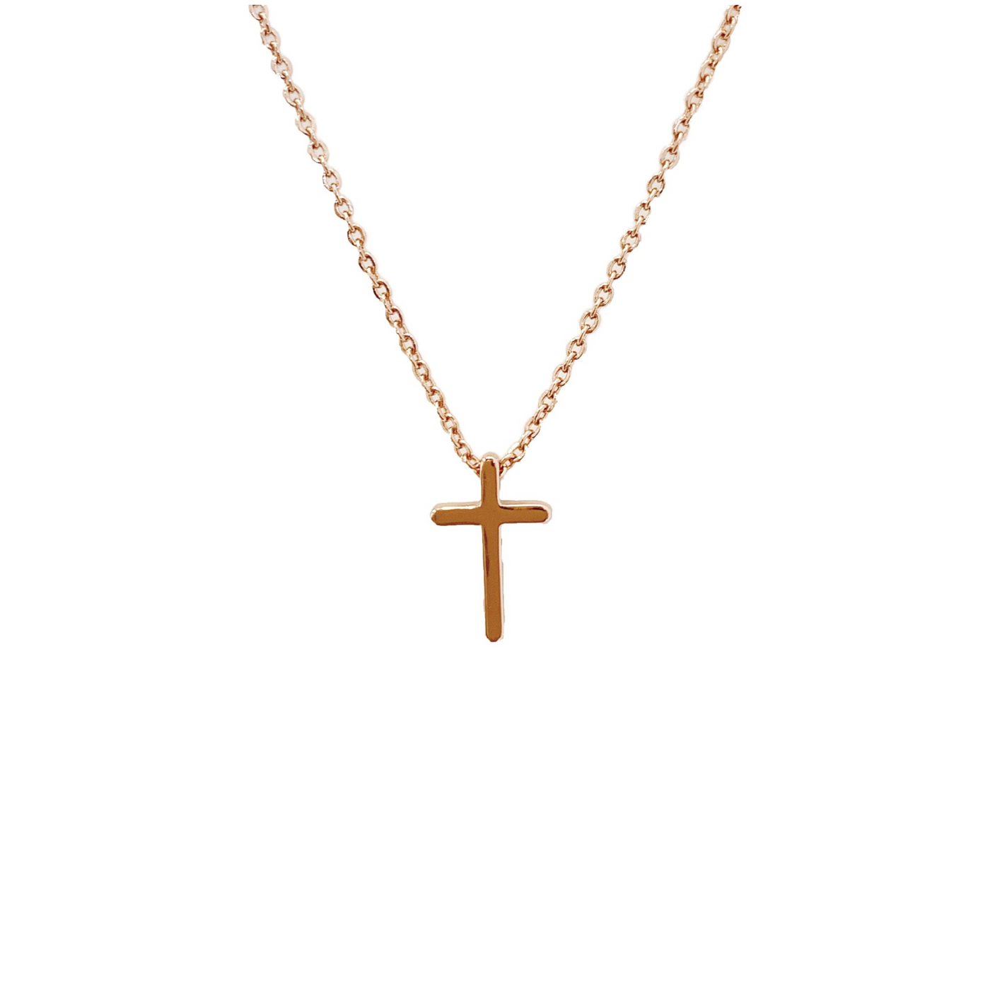 Gold cross charms for best sale necklaces